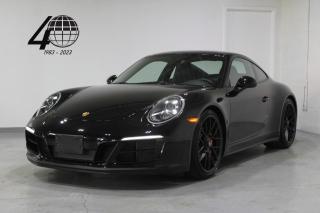 <p>This 911 is a LOW MILEAGECarrera GTS in Jet Black Metallic! The rear-mounted turbocharged 3.0L flat 6 makes 450 horsepower to the rear wheels through a 7-speed PDK dual-clutch transmission! Optioned with black 20 center-lock wheels and a black interior with Alcantara trim.</p>

<p>The 911 GTS is an iconic Porsche luxury-sports coupe enhanced with performance upgrades including GTS exterior styling a sport exhaust system, PASM active suspension with PTV torque vectoring, and Sport Chrono with launch control, Sport Response, performance displays, and adjustable drive modes!</p>

<p>World Fine Cars Ltd. has been in business for over 40 years and maintains over 90 pre-owned vehicles in inventory at all times. Every certified retailed vehicle will have a 3 Month 3000 KM POWERTRAIN WARRANTY WITH SEALS AND GASKETS COVERAGE, with our compliments (conditions apply please contact for details). CarFax Reports are always available at no charge. We offer a full service center and we are able to service everything we sell. With a state of the art showroom including a comfortable customer lounge with WiFi access. We invite you to contact us today 1-888-334-2707 www.worldfinecars.com</p>
