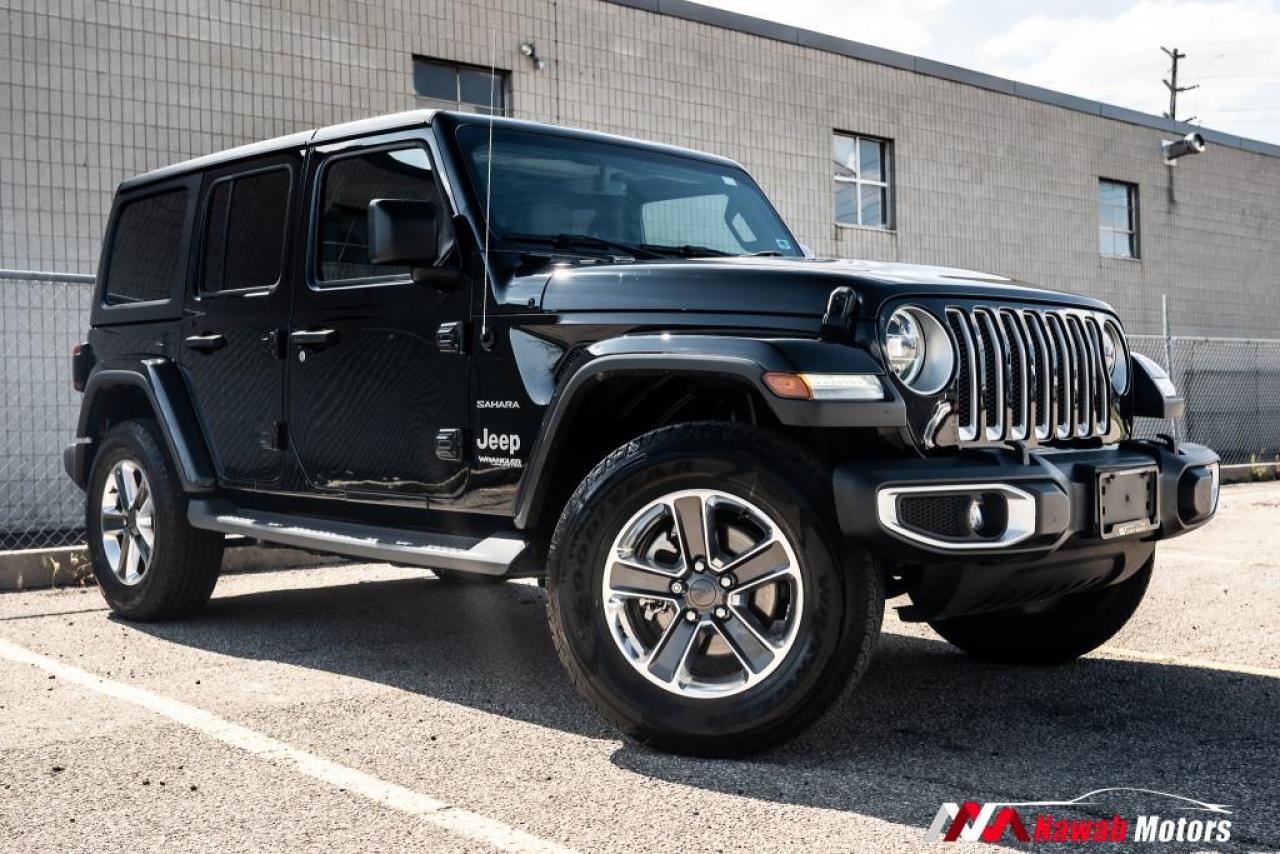 Used 2020 Jeep Wrangler Unlimited SAHARA|4X4|LEATHER HEATED SEATS|UCONNECT|ALLOYS| for sale in Brampton, ON