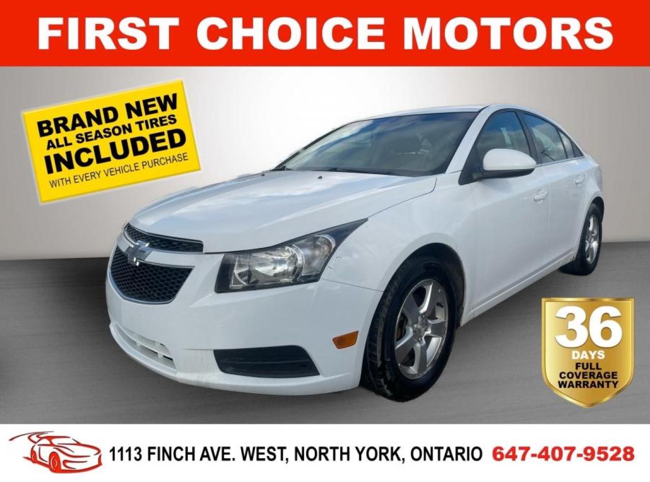 Used 2012 Chevrolet Cruze LT ~AUTOMATIC, FULLY CERTIFIED WITH WARRANTY!!!~ for sale in North York, ON