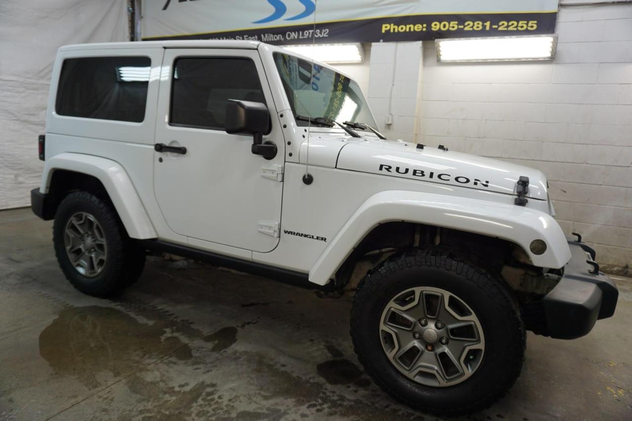 2015 Jeep Wrangler RUBICON V6 4WD CERTIFIED NAV BLUETOOTH LEATHER HEATED SEATS CRUISE ALLOYS