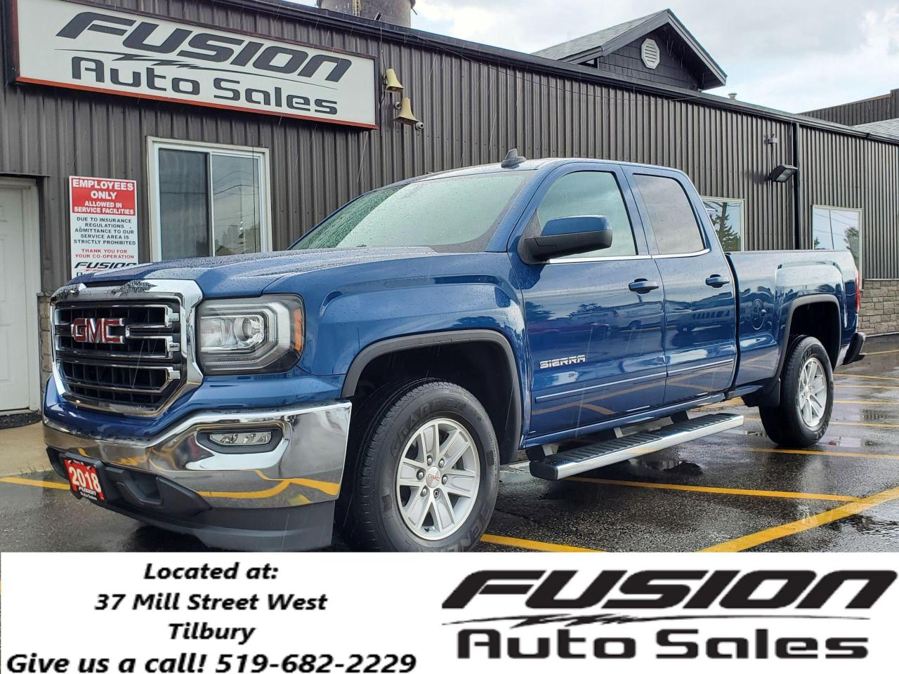Used 2018 GMC Sierra 1500 SLE-LOW LOW KM-1 OWNER for sale in Tilbury, ON