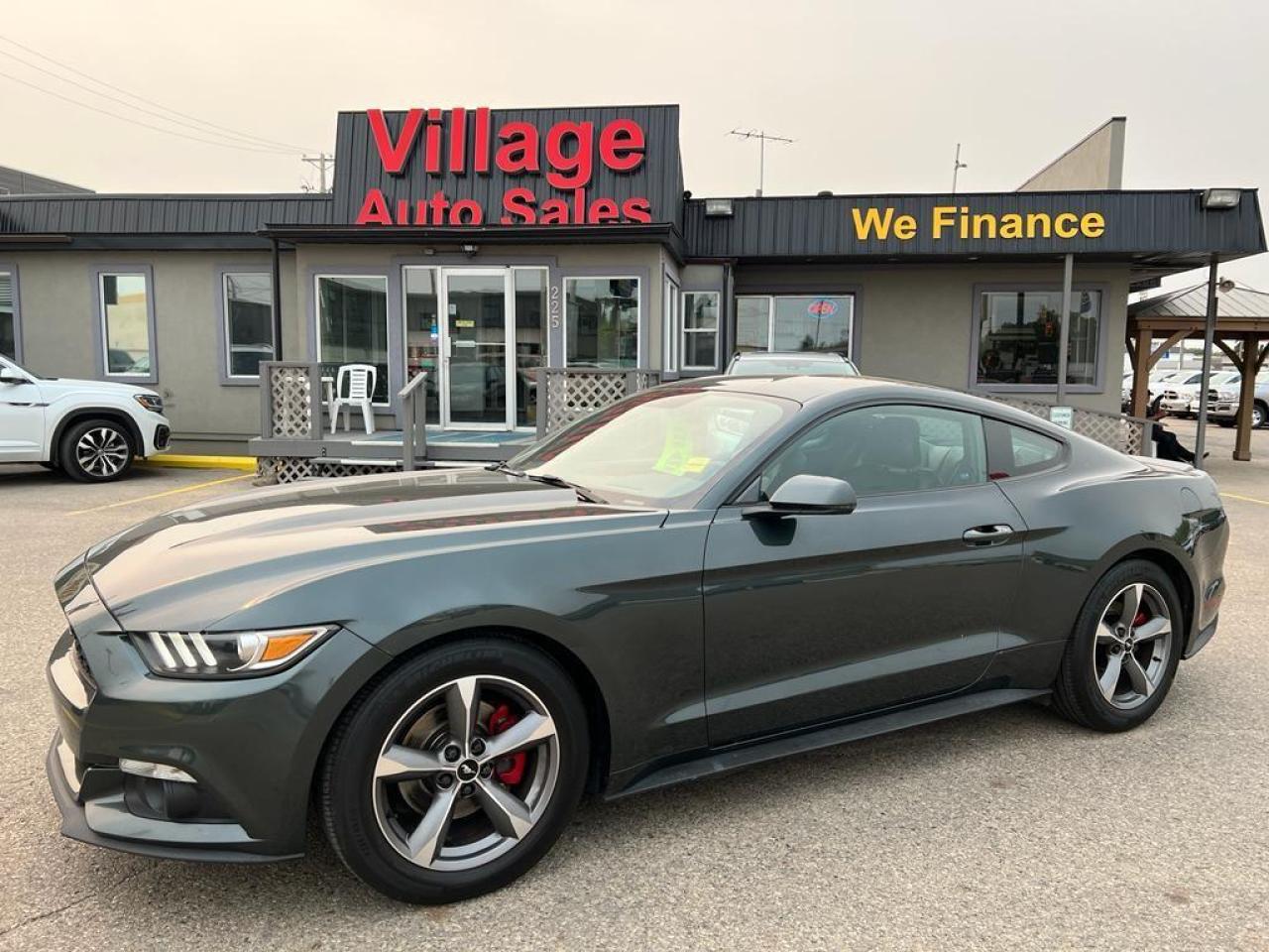Used 2015 Ford Mustang EcoBoost Premium Leather, Heated and Cold seats, Remote start, Back-up camera, Driver Memory seat for sale in Saskatoon, SK