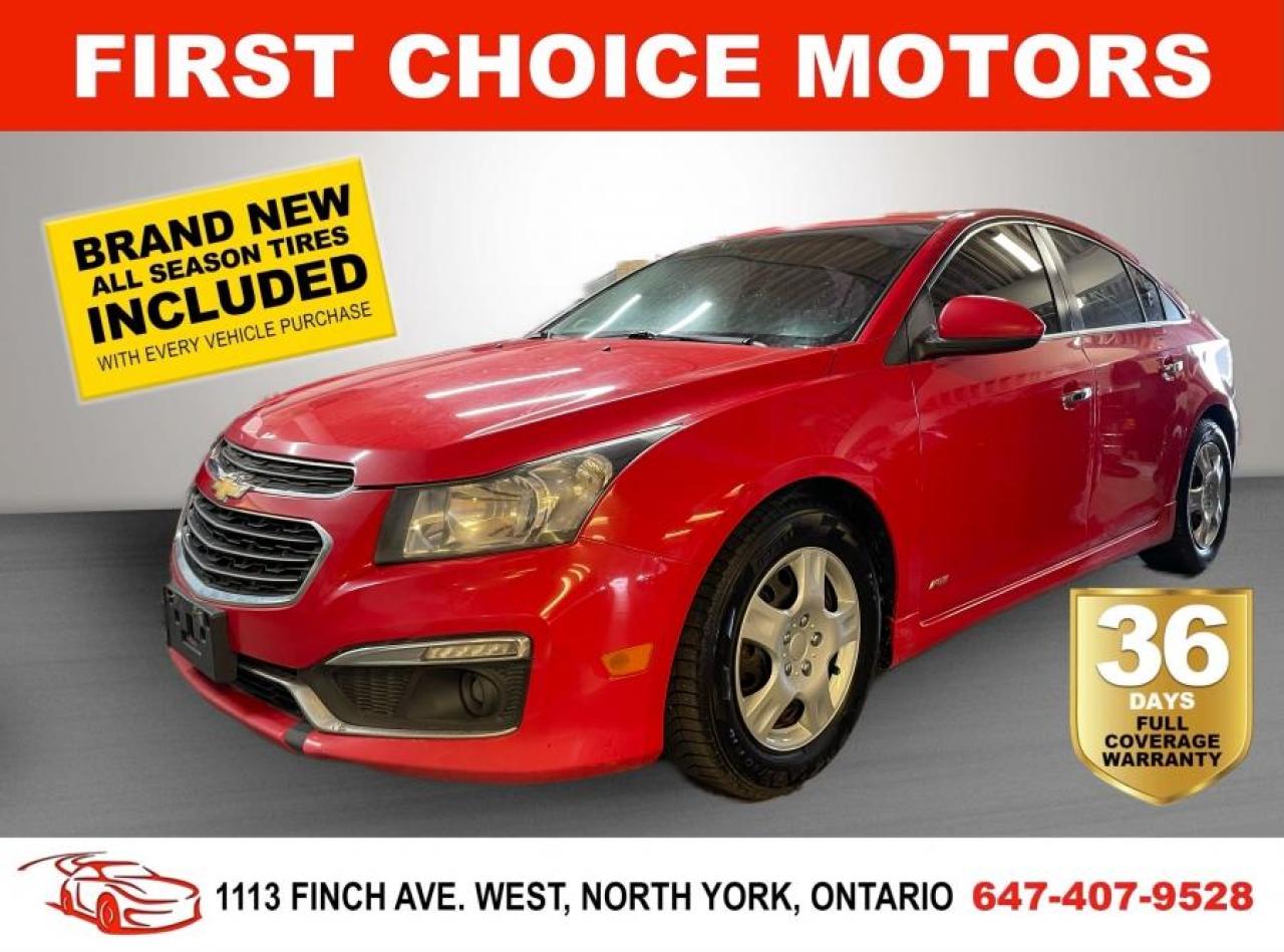Used 2016 Chevrolet Cruze Limited LTZ ~AUTOMATIC, FULLY CERTIFIED WITH WARRANTY!!!~ for sale in North York, ON