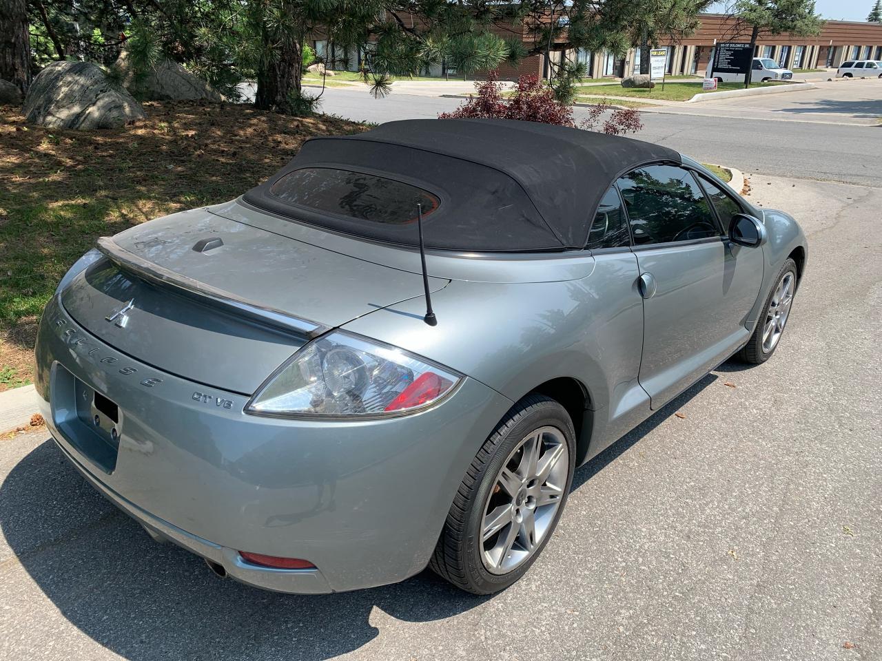 2008 Mitsubishi Eclipse 2DR.  V6 SPYDER GT-P CONVERTIBLE! - Photo #8