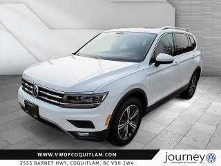 The 2020 Volkswagen Tiguan Highline presents an elegant fusion of performance and style, especially in its Highline 2.0T 8sp 4MOTION. With a modest mileage of 67,101 KM, this crossover vehicle boasts a robust turbocharged 4-cylinder, 2.0L engine under the hood, paired with an automatic transmission for a seamless driving experience. Dressed in a crisp white exterior and complemented by a sophisticated black interior, this Tiguan Highline not only turns heads but also ensures a comfortable ride for up to five passengers. Its all-wheel-drive system provides added confidence across diverse driving conditions.




The Tiguan Highline is equipped with an array of features aimed at enhancing safety, comfort, and convenience. Safety is paramount, with a comprehensive suite of airbags, ABS, stability control, and advanced driver aids like a blind spot monitor and rear collision mitigation to protect occupants. Comfort is not compromised, thanks to multi-zone climate control, leather seats, and a heated steering wheel, ensuring a pleasant environment regardless of the journeys length. The inclusion of a sun/moonroof adds an extra layer of luxury, allowing passengers to enjoy natural light or starry skies.




Technology and entertainment options in the Tiguan Highline are nothing short of impressive. A premium sound system, satellite radio, and smart device integration cater to all your multimedia needs, ensuring an enjoyable ride every time. Navigation systems, a back-up camera, and remote engine start add convenience, making every trip as effortless as possible. With these features combined, the 2020 Volkswagen Tiguan Highline stands out as a well-rounded vehicle that offers a premium driving experience, enhanced by thoughtful design and cutting-edge technology.

___