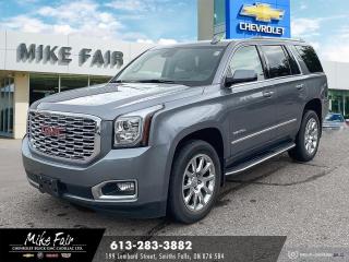 Used 2020 GMC Yukon Denali AWD,remote start,heated/vented front seats,single-slot CD player,power liftgate for sale in Smiths Falls, ON