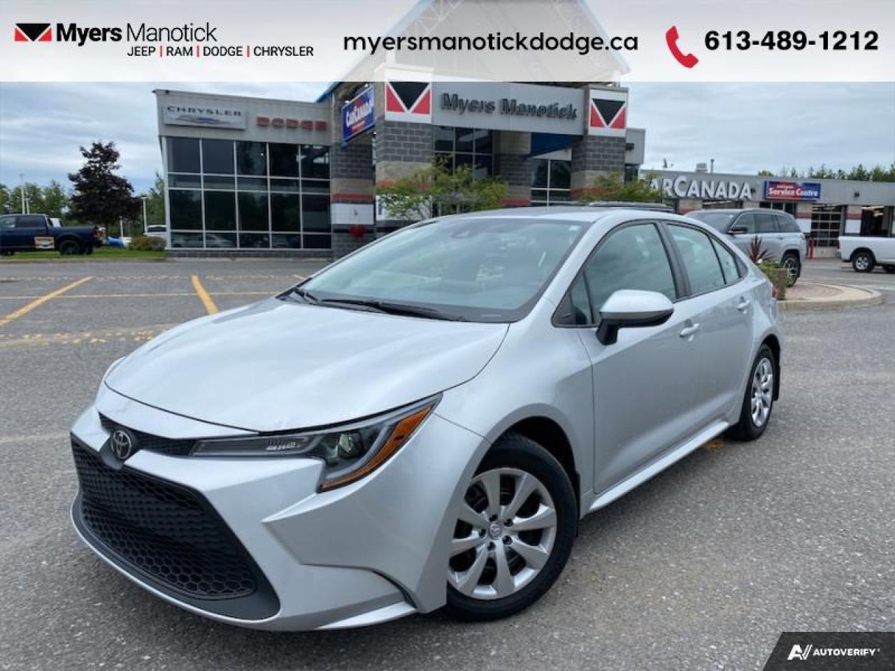 Used 2020 Toyota Corolla LE  - Heated Seats - $94.41 /Wk for sale in Ottawa, ON