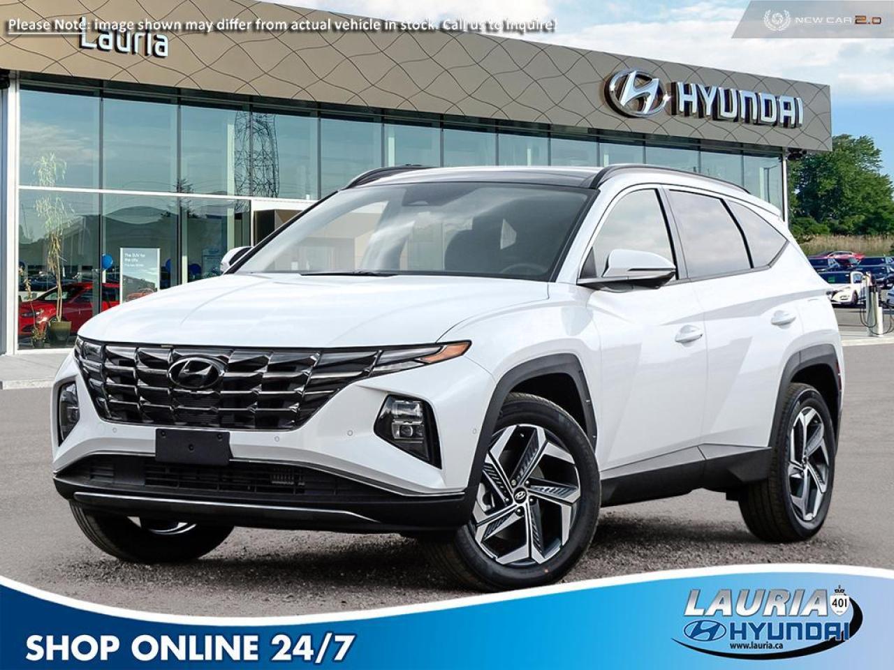 New 2023 Hyundai Tucson Hybrid 1.6T AWD ULTIMATE HYBRID AUTO   ACTIVE DEMO W/ WINTERS for sale in Port Hope, ON