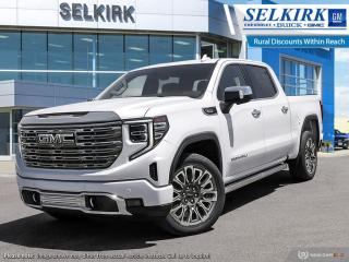 <b>Sunroof,  Massage Seats,  Leather Seats,  Cooled Seats,  Head Up Display!</b><br> <br> <br> <br>  With a bold profile and distinctive stance, this 2024 Sierra turns heads and makes a statement on the jobsite, out in town or wherever life leads you. <br> <br>This 2024 GMC Sierra 1500 stands out in the midsize pickup truck segment, with bold proportions that create a commanding stance on and off road. Next level comfort and technology is paired with its outstanding performance and capability. Inside, the Sierra 1500 supports you through rough terrain with expertly designed seats and robust suspension. This amazing 2024 Sierra 1500 is ready for whatever.<br> <br> This white frost tricoat Crew Cab 4X4 pickup   has an automatic transmission and is powered by a  420HP 6.2L 8 Cylinder Engine.<br> <br> Our Sierra 1500s trim level is Denali Ultimate. This unmistakable GMC Sierra 1500 Denali Ultimate comes fully loaded with luxurious full grain leather seats and authentic open-pore wood trim, a signature Denali Vader chrome grille and exclusive aluminum wheels, plus a massive 13.4 inch touchscreen display that is paired with wireless Apple CarPlay and Android Auto, a premium 12-speaker Bose audio system, SiriusXM, and a 4G LTE hotspot. Additionally, this stunning pickup truck also features heated and cooled front seats and heated second row seats, a spray-in bedliner, wireless device charging, IntelliBeam LED headlights, remote engine start, forward collision warning and lane keep assist, a trailer-tow package with hitch guidance, LED cargo area lighting, ultrasonic parking sensors, an HD surround vision camera, heads up display, trailer blind spot detection plus so much more! This vehicle has been upgraded with the following features: Sunroof,  Massage Seats,  Leather Seats,  Cooled Seats,  Head Up Display,  Bose Premium Audio,  Wireless Charging. <br><br> <br>To apply right now for financing use this link : <a href=https://www.selkirkchevrolet.com/pre-qualify-for-financing/ target=_blank>https://www.selkirkchevrolet.com/pre-qualify-for-financing/</a><br><br> <br/> Weve discounted this vehicle $4419. Total  cash rebate of $6500 is reflected in the price. Credit includes $6,500 Non Stackable Delivery Allowance  Incentives expire 2024-04-30.  See dealer for details. <br> <br>Selkirk Chevrolet Buick GMC Ltd carries an impressive selection of new and pre-owned cars, crossovers and SUVs. No matter what vehicle you might have in mind, weve got the perfect fit for you. If youre looking to lease your next vehicle or finance it, we have competitive specials for you. We also have an extensive collection of quality pre-owned and certified vehicles at affordable prices. Winnipeg GMC, Chevrolet and Buick shoppers can visit us in Selkirk for all their automotive needs today! We are located at 1010 MANITOBA AVE SELKIRK, MB R1A 3T7 or via phone at 204-482-1010.<br> Come by and check out our fleet of 80+ used cars and trucks and 210+ new cars and trucks for sale in Selkirk.  o~o