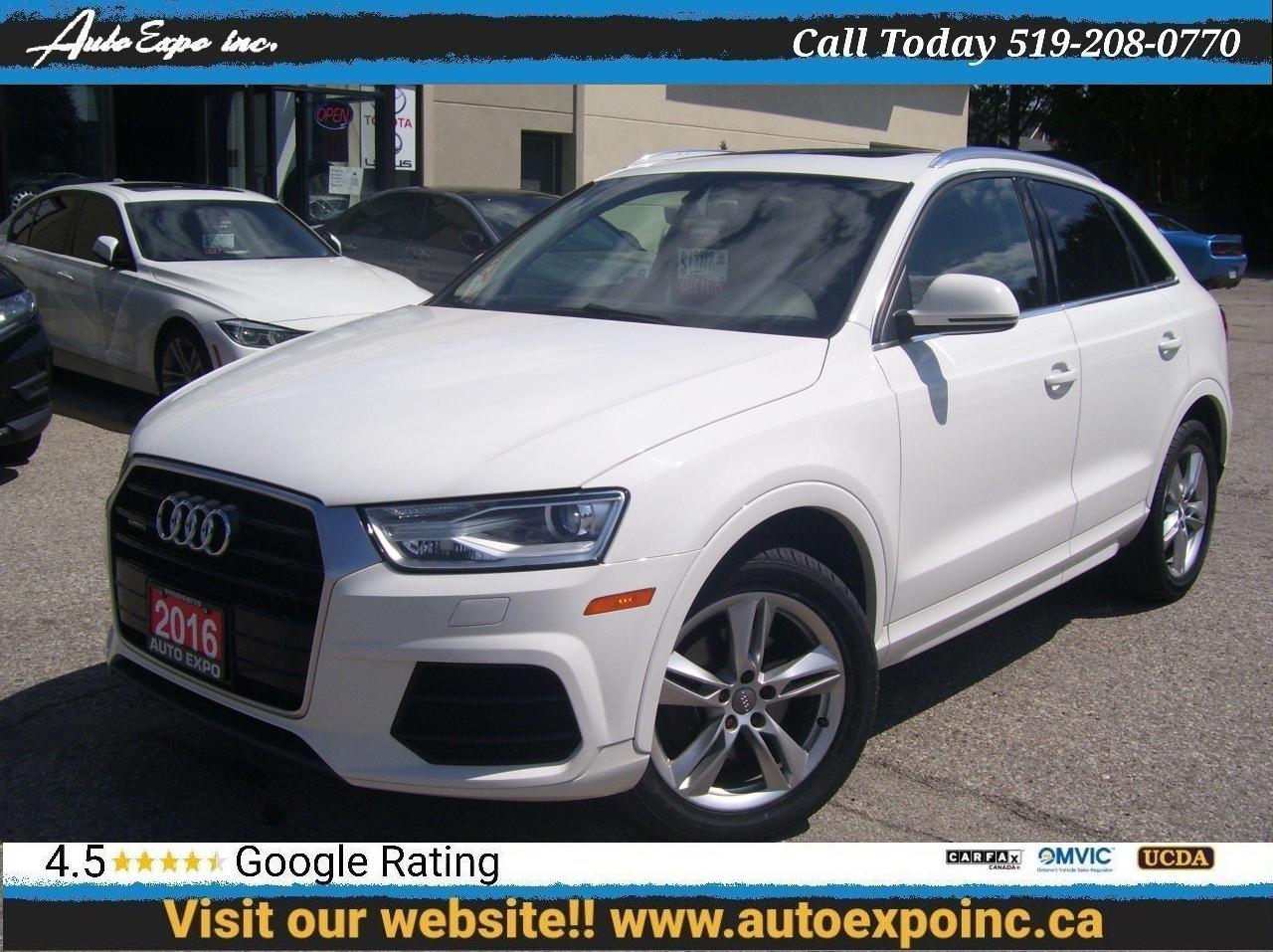 2016 Audi Q3 Progressiv,AWD,Certified,GPS,Bluetooth,No Accident - Photo #1