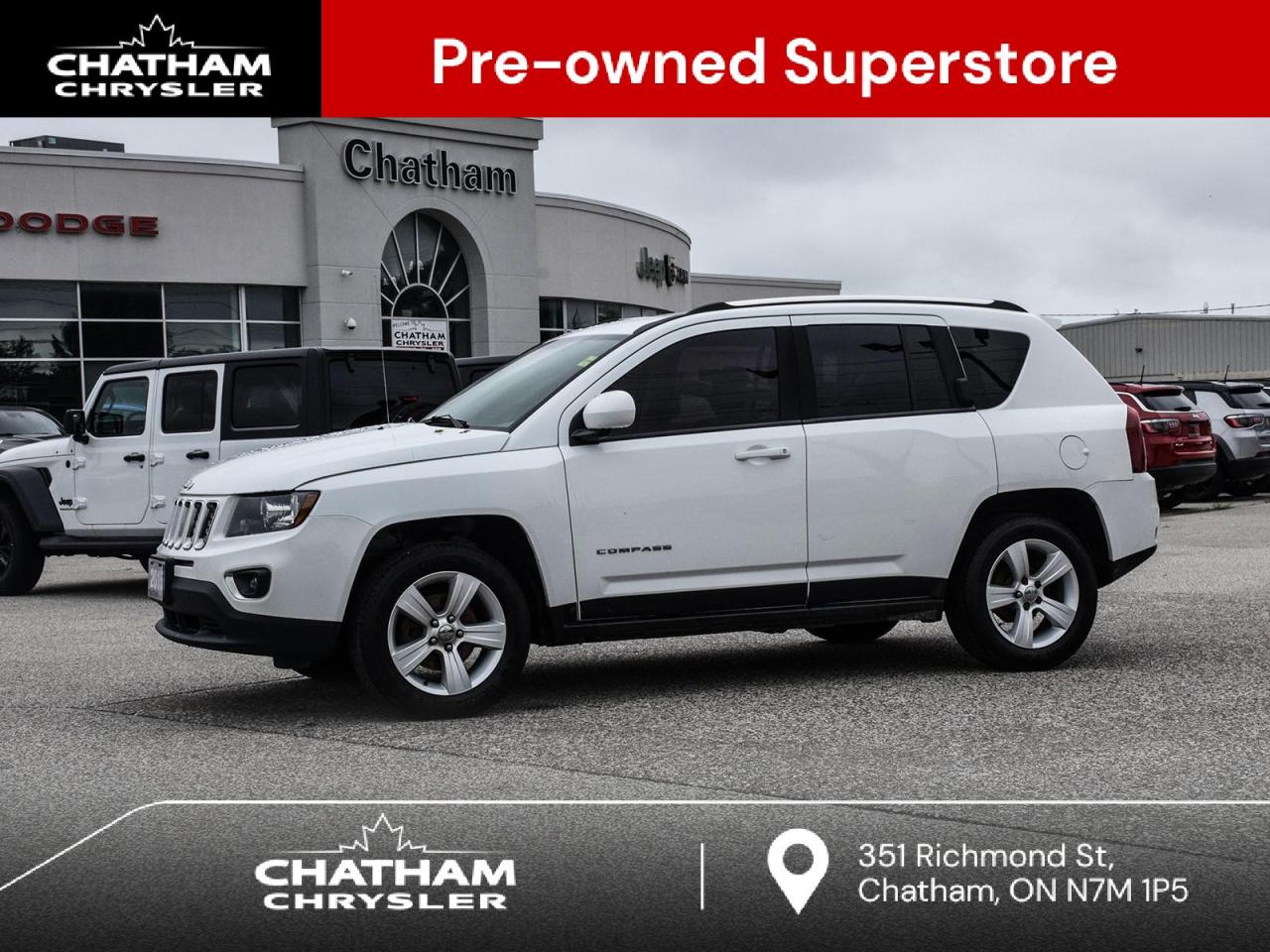 Used 2015 Jeep Compass Sport/North SPORT ALTITUDE for sale in Chatham, ON