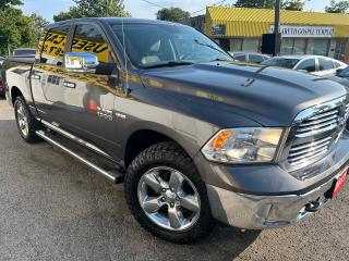 Used 2017 RAM 1500 Big Horn/4WD/CREW CAB/CAMERA/P.SEAT/ALLOYS++ for sale in Scarborough, ON