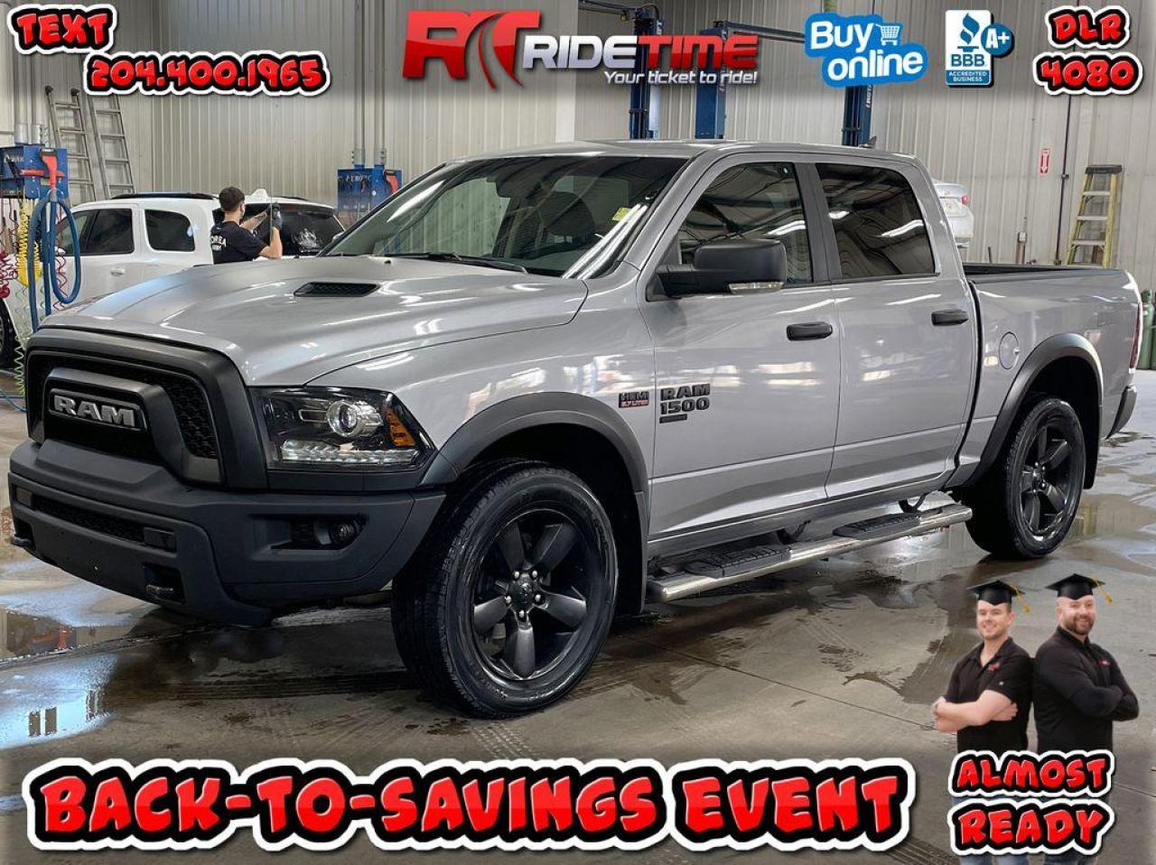 Used 2020 RAM 1500 Classic WARLOCK for sale in Winnipeg, MB