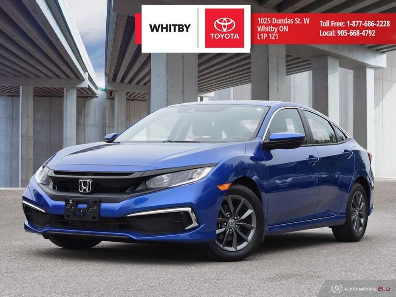 Used 2021 Honda Civic Sedan EX for sale in Whitby, ON