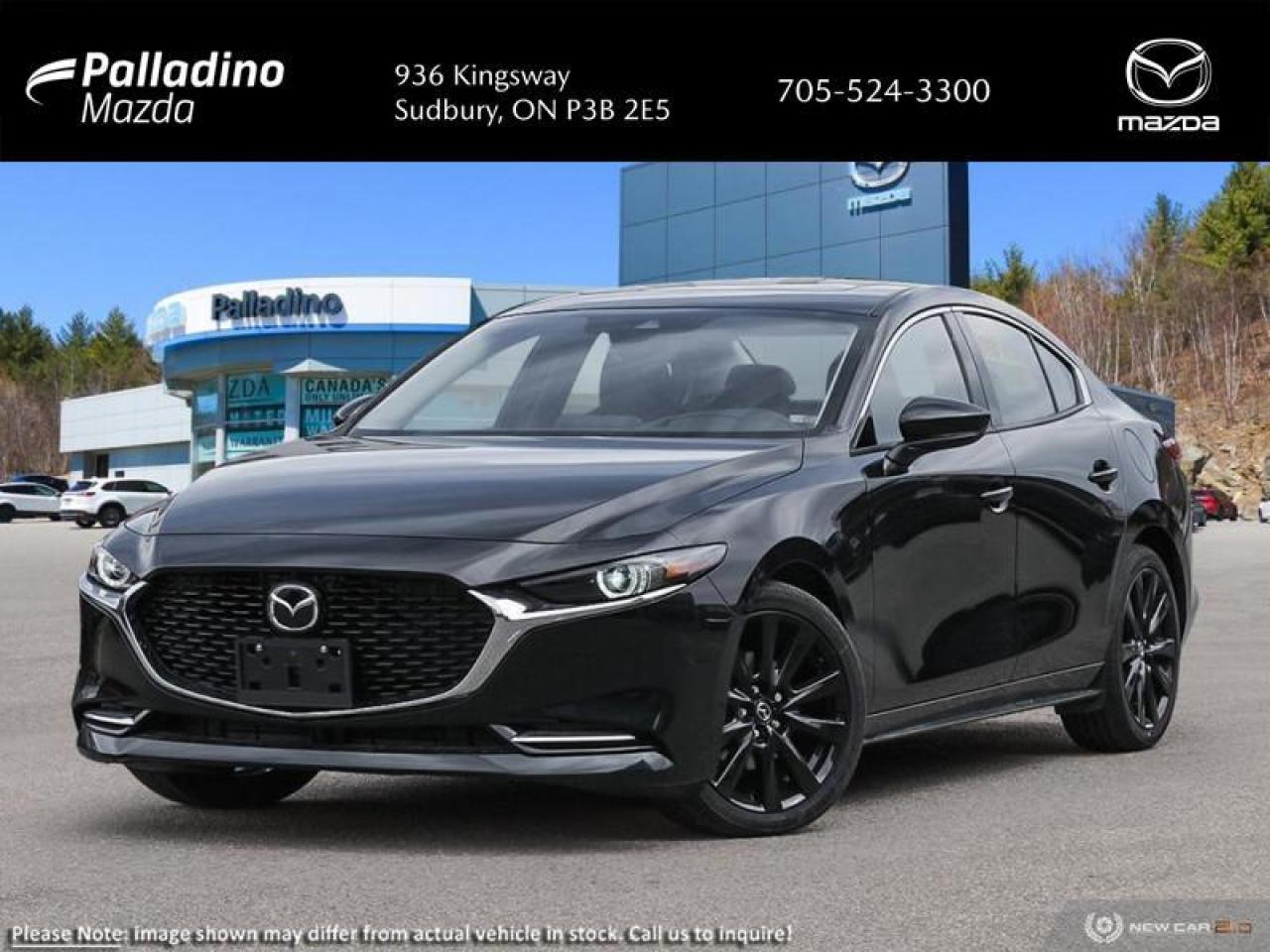 New 2024 Mazda MAZDA3 GT w/Turbo i-ACTIV AWD  - Navigation for sale in Sudbury, ON