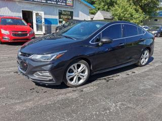 <p>POWER LEATHER HEATED SEATS-BACK UP CAM-NAV-SUNROOF-FULLT LOADED Are you looking for a reliable pre-owned vehicle? Look no further than the 2018 Chevrolet Cruze! This car comes with luxurious leather seating, a 1.4L L4 DOHC 16V TURBO engine, and a host of other features. Get the performance you need and the luxury you deserve with the 2018 Chevrolet Cruze from Patterson Auto Sales.</p>