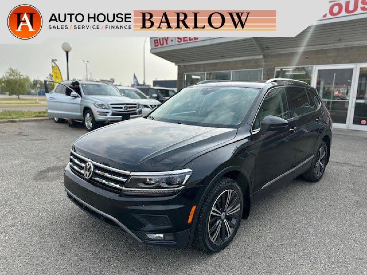 Used 2018 Volkswagen Tiguan Highline | 7 PASSENGER | 360 BACKUP CAMERA | SUNROOF for sale in Calgary, AB