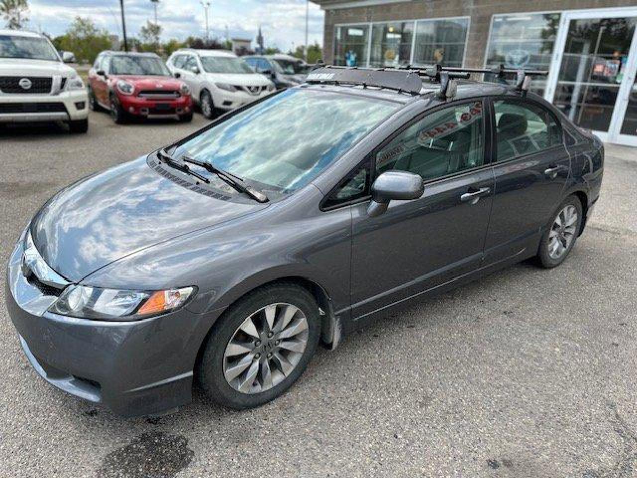 Used 2009 Honda Civic Sdn EX-L SUNROOF LEATHER SEATS CD/RADIO for sale in Calgary, AB