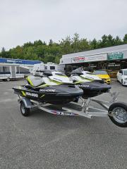 WOW, JUST LANDED THESE THINGS ARE A BLAST!!! LESS THAN 50 HOURS ON EACH OF THESE IN THE PACKAGE DEAL WHICH INCLUDES A 2018 DUAL TRAILER! SPECIAL EDITION, 3 SEATERS, WITH VTS AND IBR, THESE ARE THE REAL DEAL, AND THEY COULD BE YOURS TODAY!  STOP BUY TO SEE THEM OR APPLY HERE ONLINE FOR PREAPPROVAL!