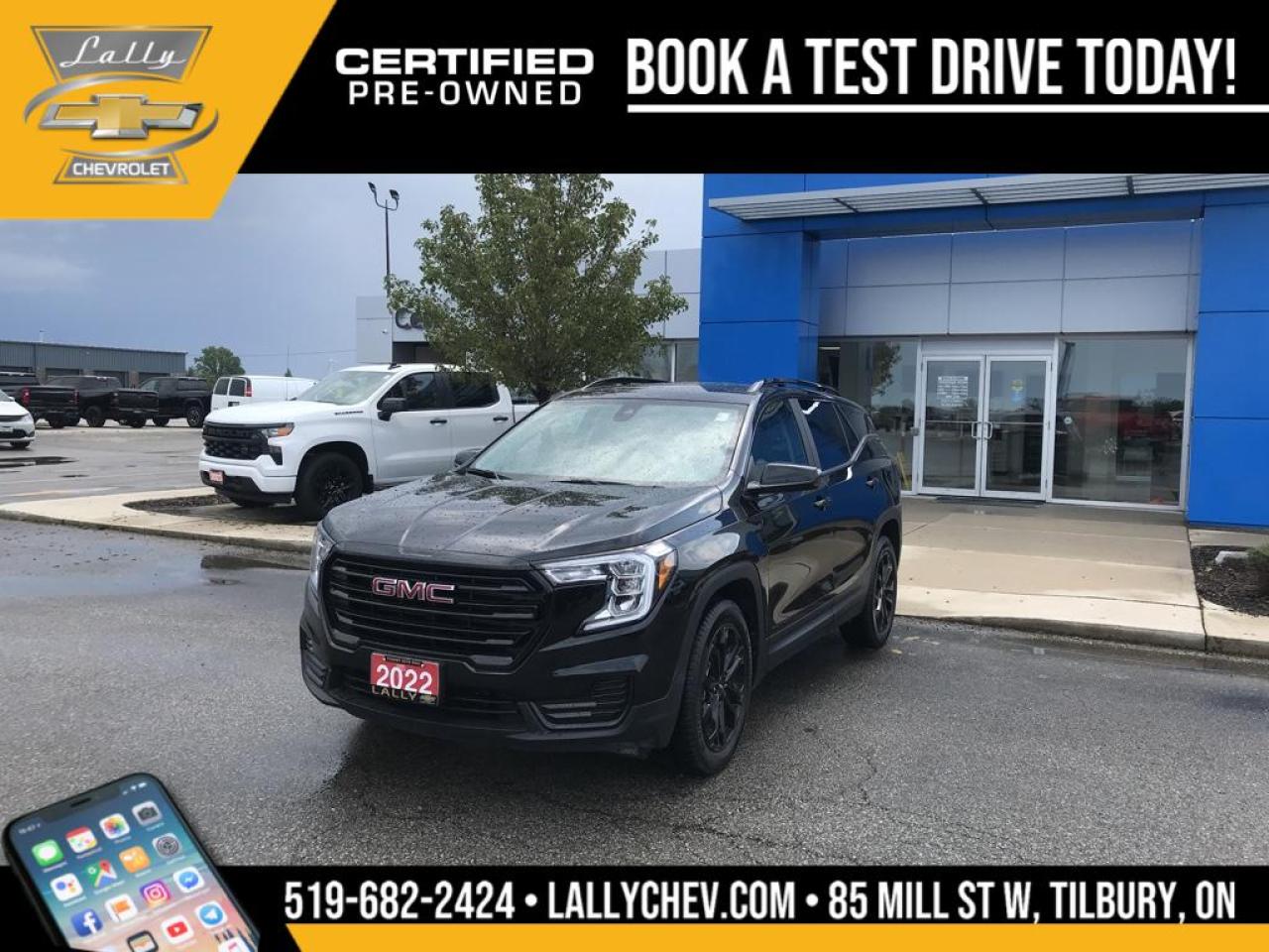 Used 2022 GMC Terrain NAV, SLE, ROOF RACKS,  LOW KM'S !!!! for sale in Tilbury, ON