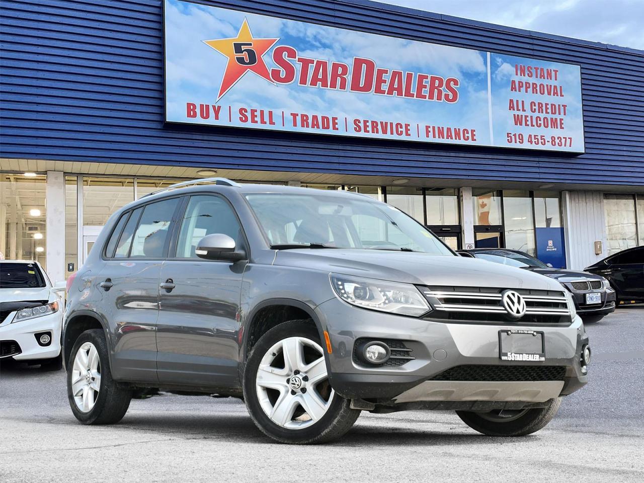 Used 2015 Volkswagen Tiguan LEATHER SUNROOF H-SEATS! WE FINANCE ALL CREDIT! for sale in London, ON