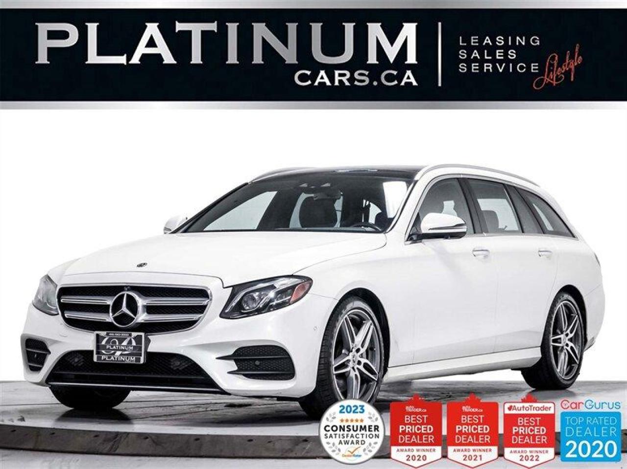 Used 2017 Mercedes-Benz E-Class E400 4MATIC, WAGON, NAVI, CAM, PANO, BURMESTER SOU for sale in Toronto, ON