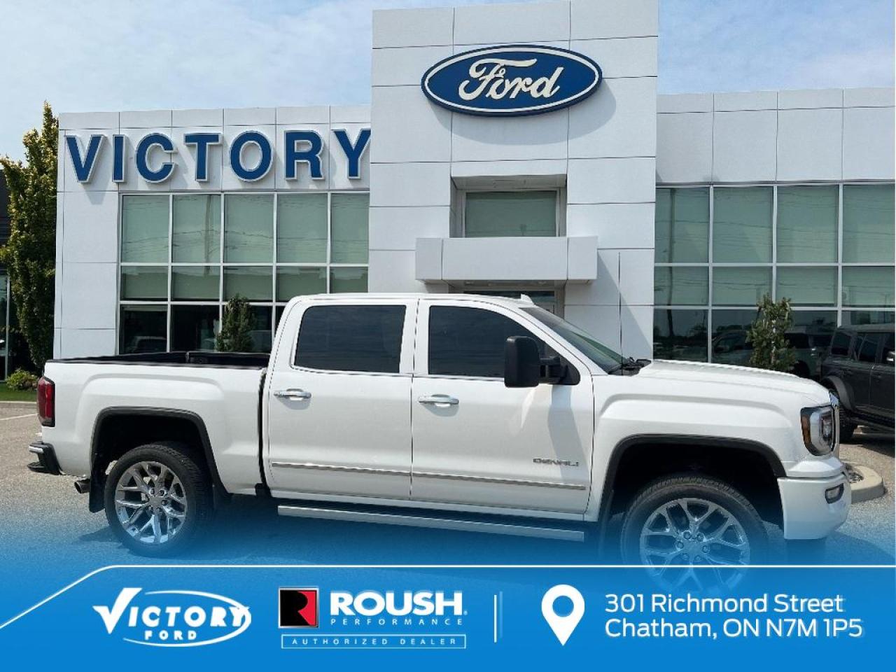 Used 2017 GMC Sierra 1500 Denali | Leather interior | Bluetooth | trailer to for sale in Chatham, ON