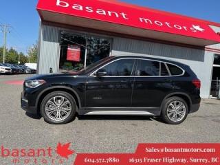 Used 2018 BMW X1 PanoRoof, Backup Cam, Nav, Leather, Heated Seats! for sale in Surrey, BC
