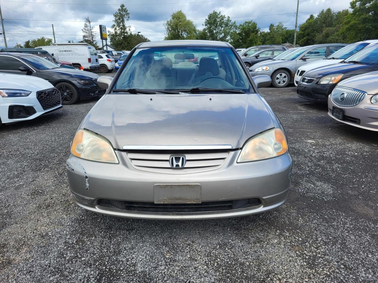 Used 2003 Honda Civic LX Sedan 4-spd AT with Front Side Airbags for sale in Stittsville, ON