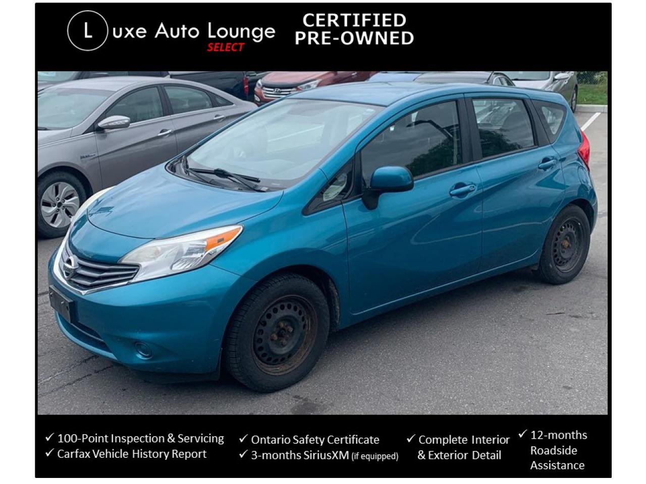 Used 2014 Nissan Versa Note SV, AUTO, BLUETOOTH, A/C, POWER GROUP, CRUISE! for sale in Orleans, ON
