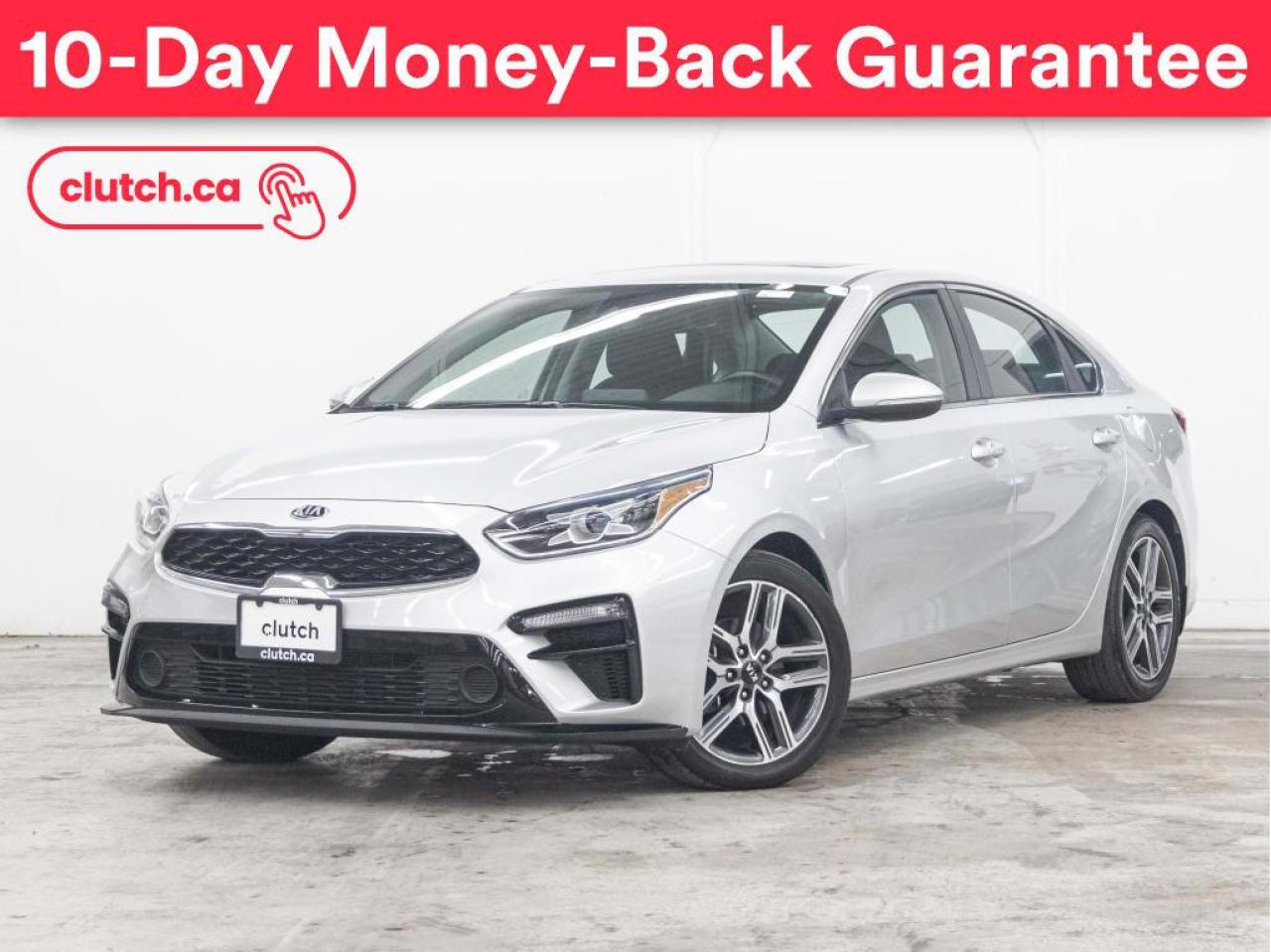 Used 2020 Kia Forte EX+ w/ Apple CarPlay & Android Auto, Cruise Control, Sunroof for sale in Toronto, ON