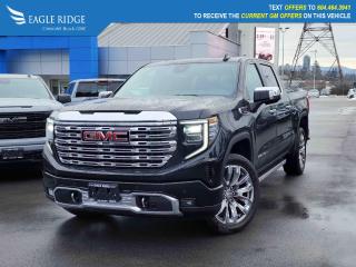 New 2023 GMC Sierra 1500 Denali 4x4, Heated Seats, Engine control stop start, HD surround vision, Navigation for sale in Coquitlam, BC