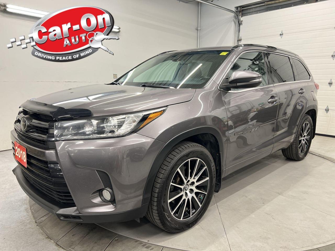 Used 2018 Toyota Highlander SE AWD| 7 PASS| LEATHER| SUNROOF| NAV| BLIND SPOT for sale in Ottawa, ON