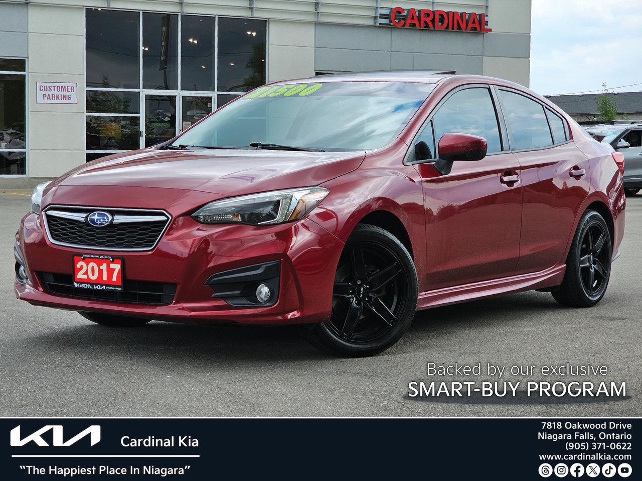 Used 2017 Subaru Impreza 2.0i Sport, AWD, Reverse Camera, Heated Seats for sale in Niagara Falls, ON