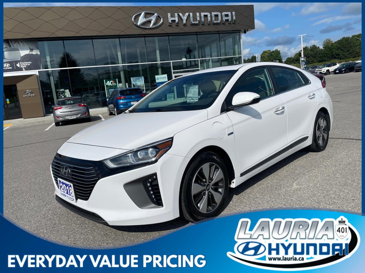 Used 2018 Hyundai IONIQ Electric Plus Limited for sale in Port Hope, ON