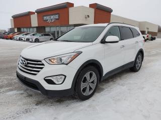 Come Finance this vehicle with us. Apply on our website stonebridgeauto.com<br><br><div>
2014 Hyundai Santa Fe XL GLS with 112000km. 3.3L V6 FWD. Clean title and safetied. Manitoba vehicle. 1 OWNER, ACCIDENT FREE. </div><div><br></div><div>Command start </div><div>Heated seats </div><div>Bluetooth </div><div>7 passenger </div><div>Steering wheel stiffness adjustment </div><div>Eco-mode </div><div><br></div><div>We take trades! Vehicle is for sale in Steinbach by STONE BRIDGE AUTO INC. Dealer #5000 we are a small business focused on customer satisfaction. Financing is available if needed. Text or call before coming to view and ask for sales. </div>