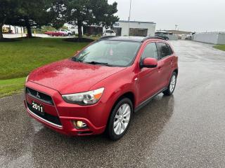<p>2011 MITSUBISHI RVR GT - 4WD</p><p>205000KM</p><p>2.0L 4CYL ENGINE</p><p>AUTOMATIC</p><p>PADDLE SHIFT</p><p>4WD - 2WD - 4WD LOCK</p><p>18” ALLOY WHEELS</p><p>PANORAMIC ROOF</p><p>ROCKFORD FOSGATE SOUND SYSTEM WITH SUBWOOFER</p><p>A/C - BLOWS COLD</p><p>PUSH BUTTON START</p><p>NEW BRAKE ROTORS AND PADS ALL AROUND</p><p> </p><p>$7995 CERTIFIED + TAX</p><p>FINANCING AND WARRANTY AVAILABLE ON APPROVED CREDIT. </p><p>APPLY @ WWW.EAGLEAUTO.CA</p><p>EAGLE AUTO SALES</p><p>519-998-3156</p><p>VIEWING BY APPOINTMENT, PLEASE CALL AHEAD.</p><p> </p><p> </p>