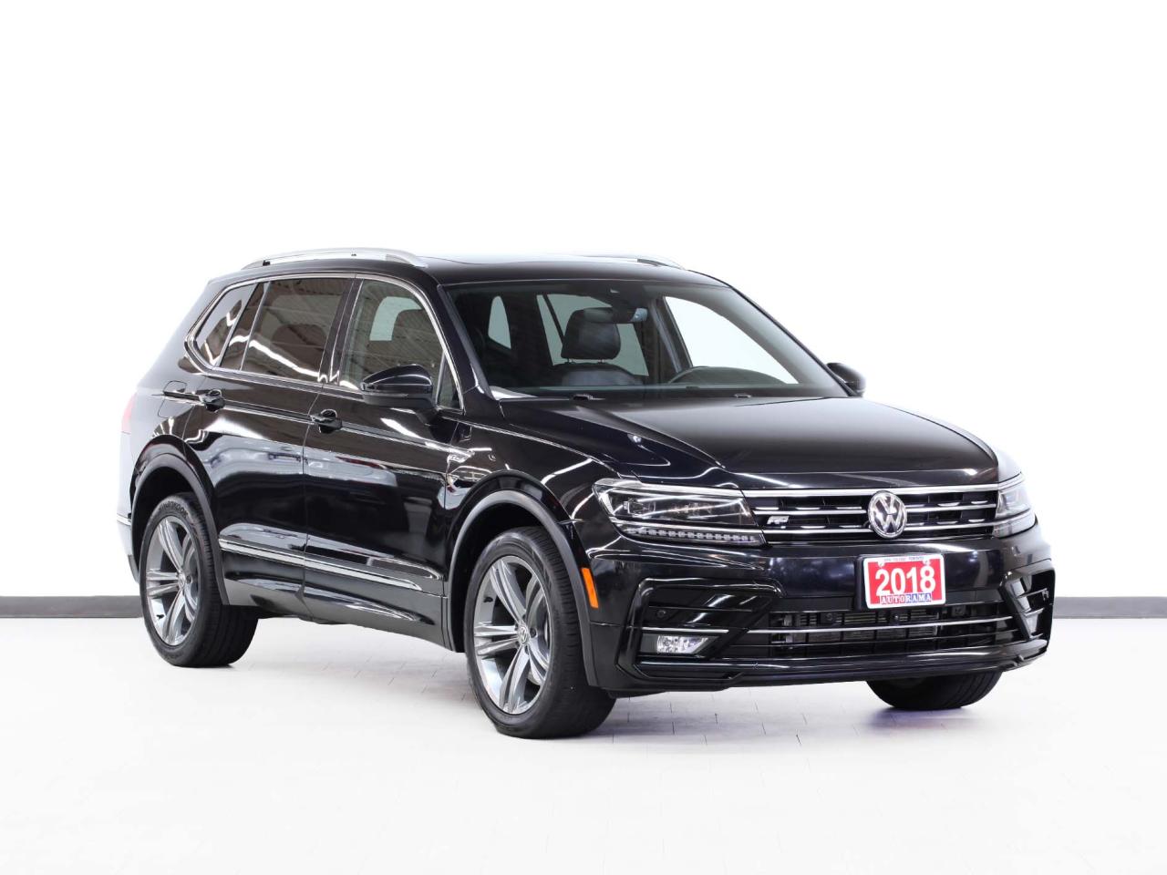 2018 Volkswagen Tiguan HIGHLINE | R-LINE | 4MOTION | Nav | Leather | ACC