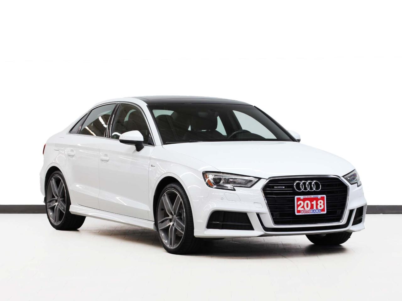Used 2018 Audi A3 PROGRESSIV | QUATTRO | NAV | Leather | Pano roof for sale in Toronto, ON