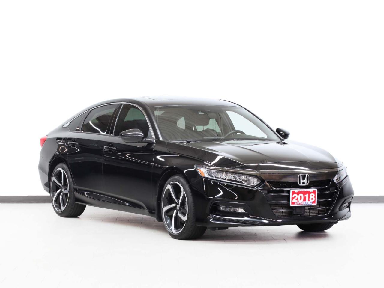 2018 Honda Accord SPORT | Leather | Sunroof | ACC | CarPlay
