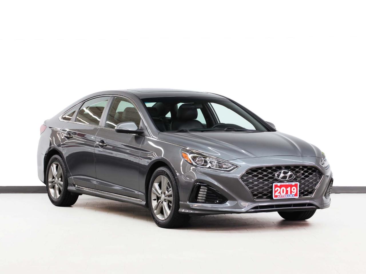 2019 Hyundai Sonata ESSENTIAL | Leather | Sunroof | BSM | CarPlay