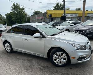 Used 2015 Chevrolet Cruze 1LT/CAMERA/P.GROUB/BLUE TOOTH/ALL HI WAY KMS for sale in Scarborough, ON