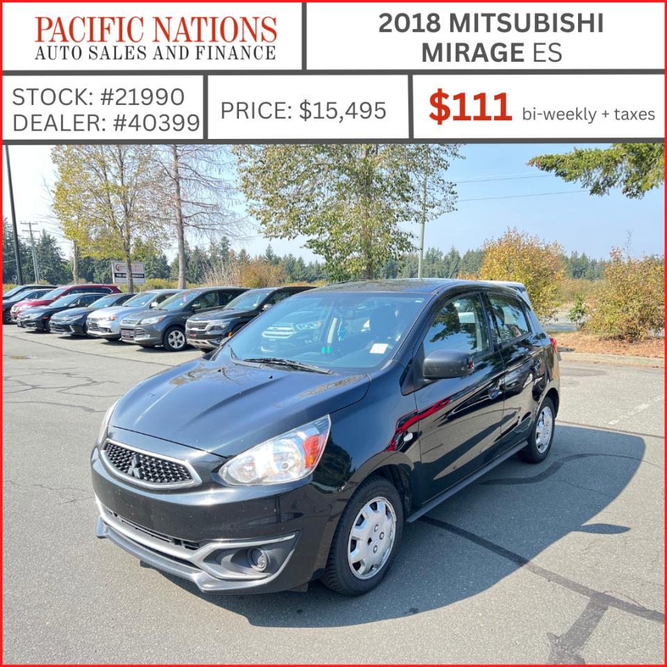 2018 Mitsubishi Mirage ES