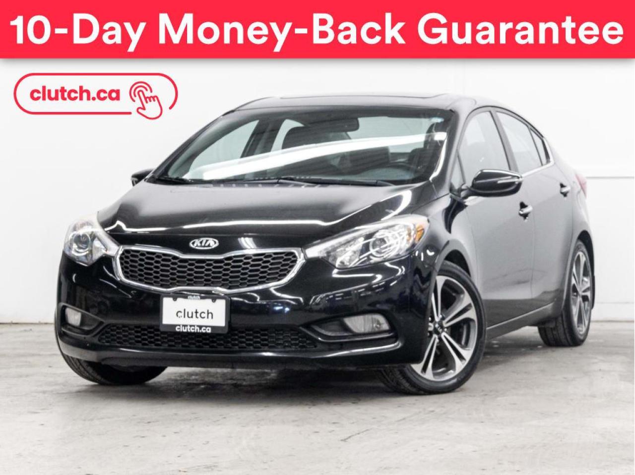 Used 2014 Kia Forte SX w/ Bluetooth, Backup Cam, Cruise Control, A/C for sale in Toronto, ON