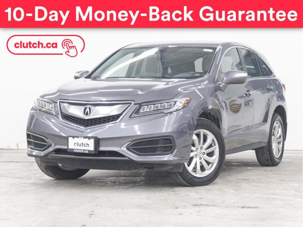 Used 2017 Acura RDX Tech w/ Bluetooth, Backup Cam, Cruise Control, A/C, Nav for sale in Toronto, ON