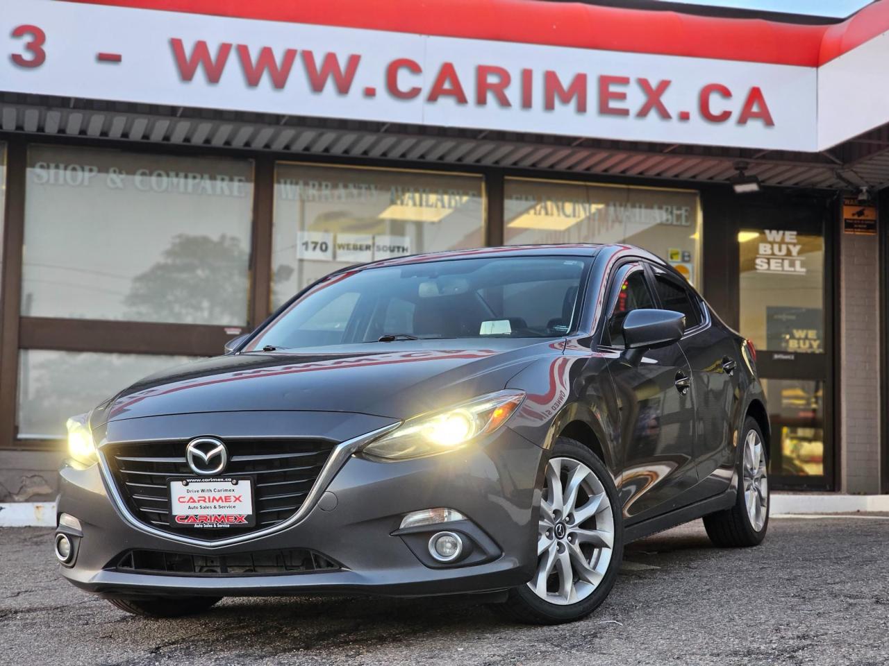 Used 2014 Mazda MAZDA3 GT-SKY NAVI | Leather | Sunroof | BOSE | HUD for sale in Waterloo, ON