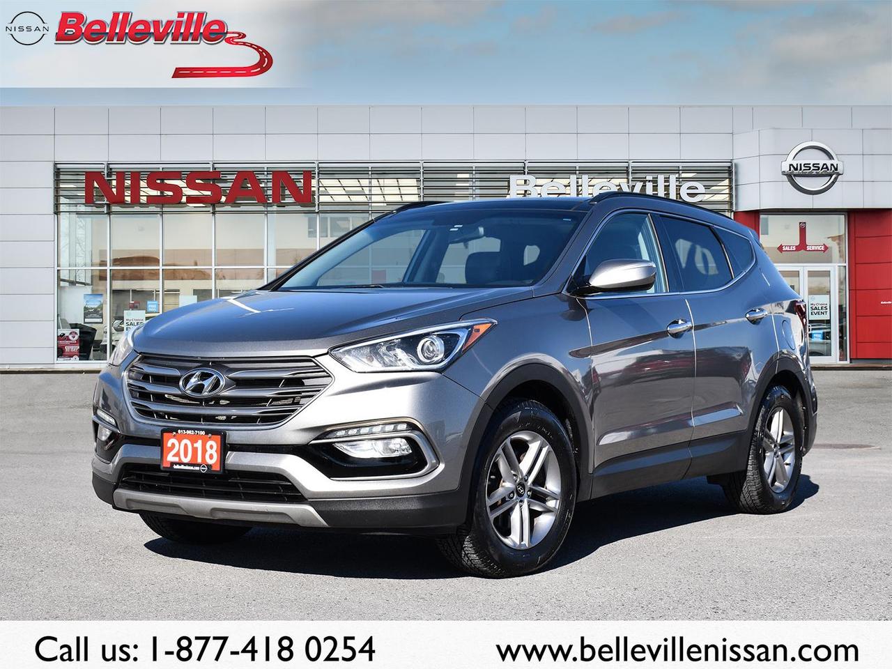 2018 Hyundai Santa Fe Sport SE- AWD, Clean, Leather, Sunroof, heated seats. Photo0