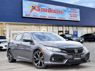 Used 2018 Honda Civic Hatchback H-SEATS SUNROOF LOW KM MINT! WE FINANCE ALL CREDIT for sale in London, ON