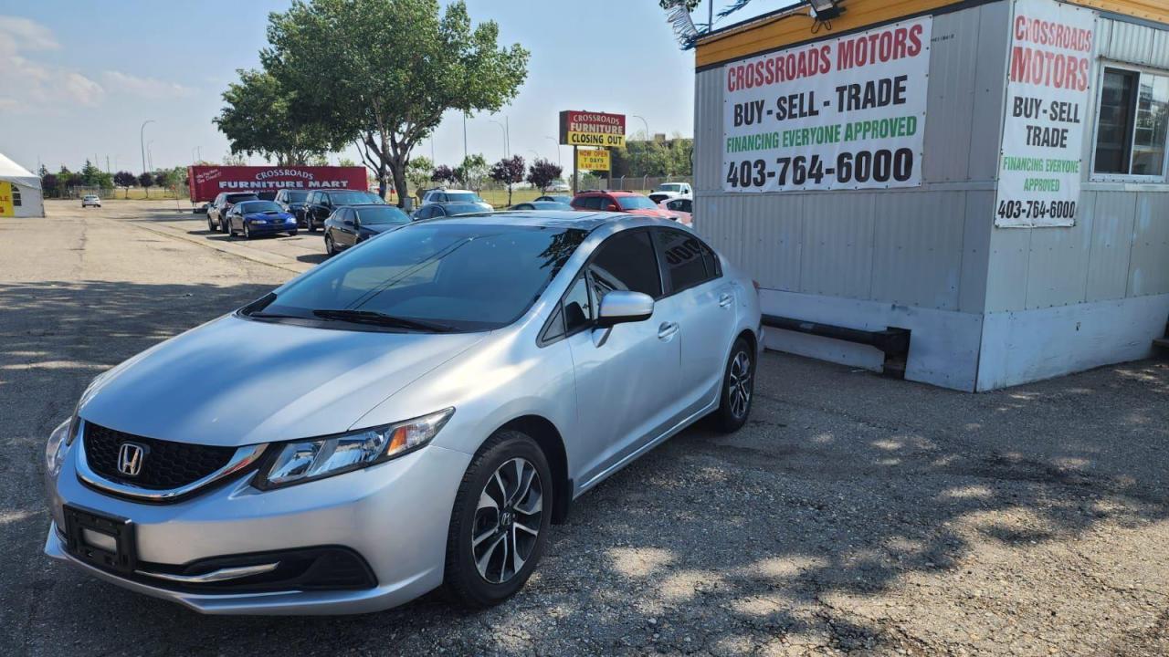 2015 Honda Civic EX-1 OWNER-NO ACCIDENTS-REMOTE START-TINT-LOW KM - Photo #1