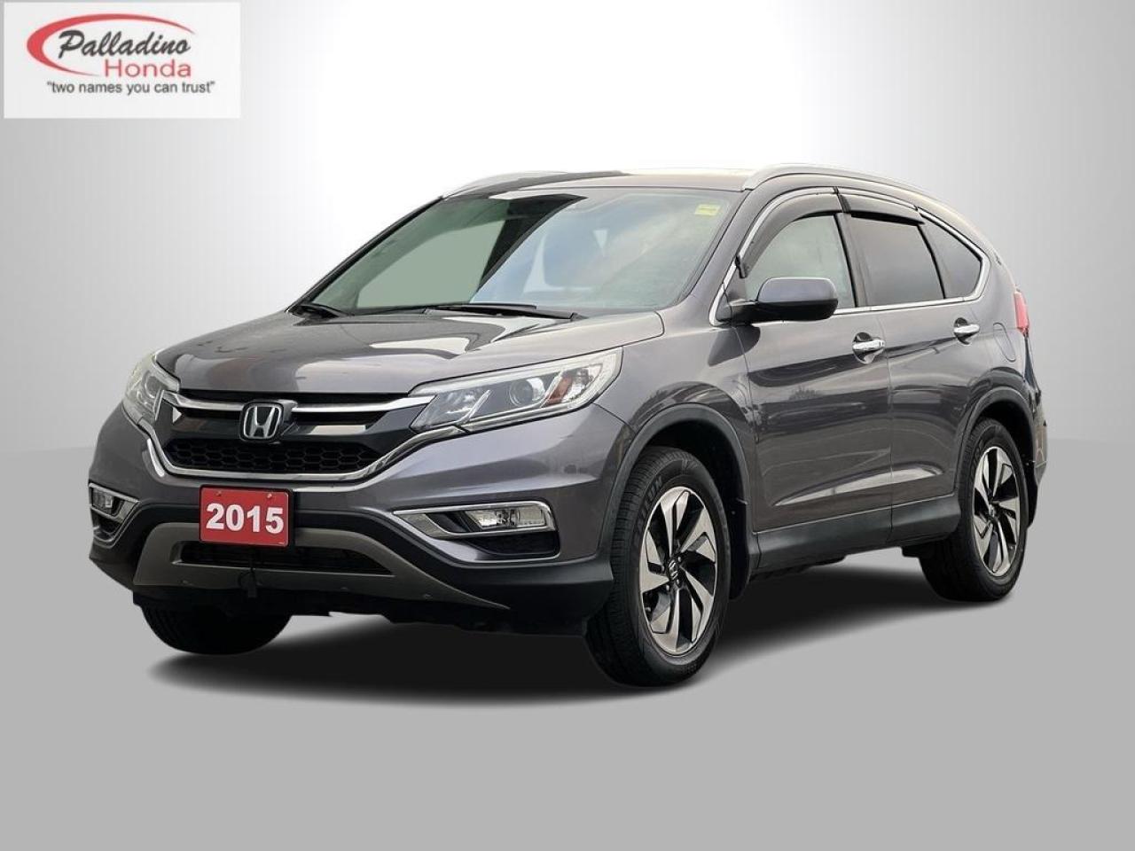 Used 2015 Honda CR-V Touring   - NEW TIRES, FRONT & REAR BRAKES! for sale in Sudbury, ON